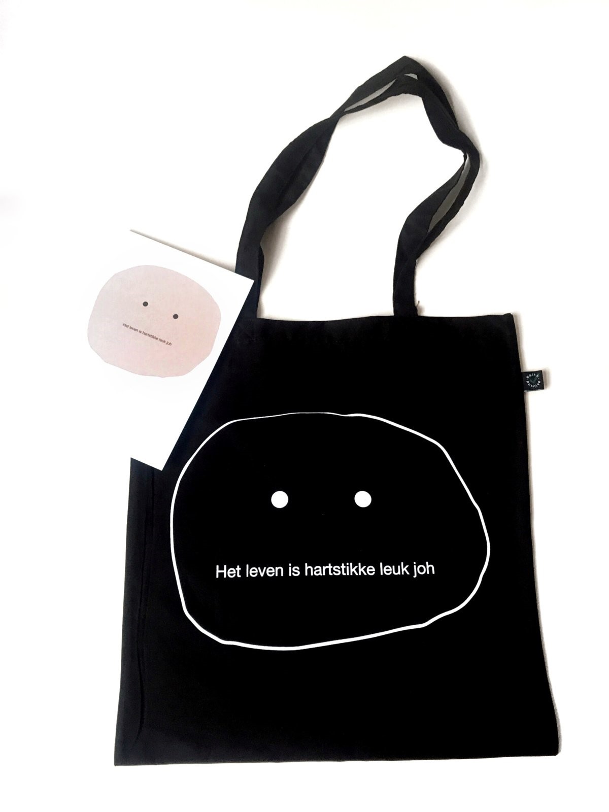 Malou tote zwart leuk