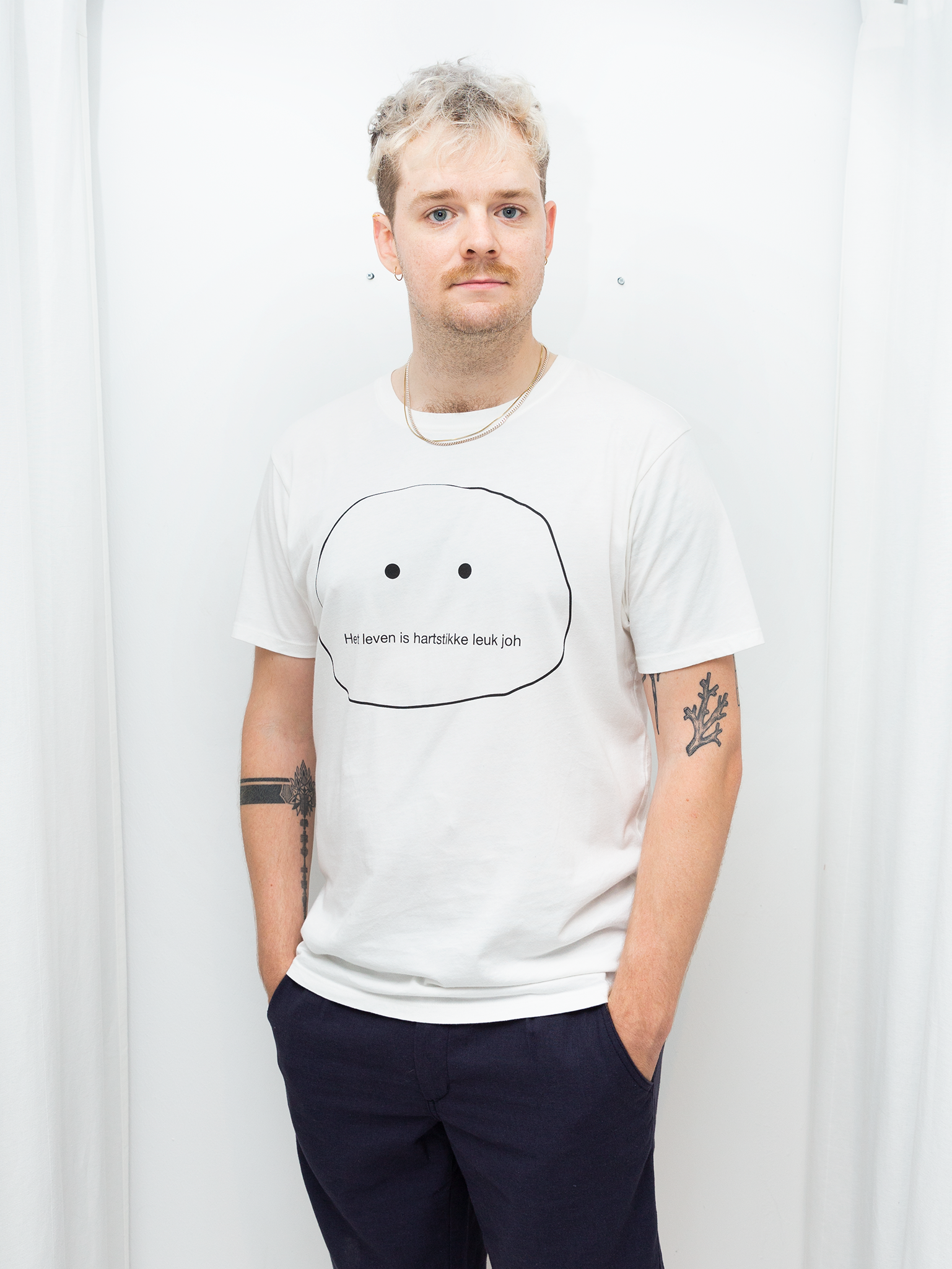 jasper shirt leuk wit staand shirt leuk wit biologisch katoen