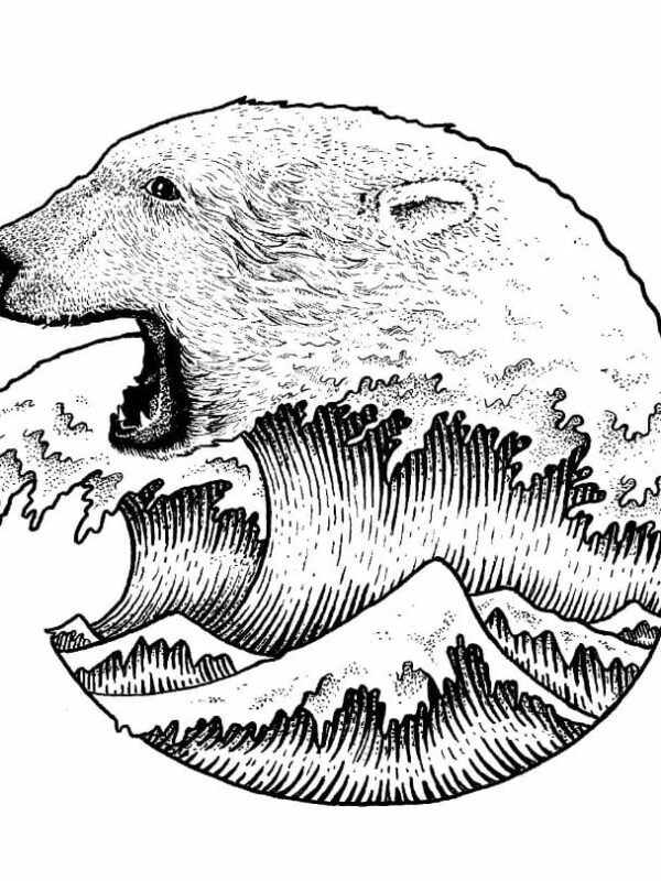 Art print Polar bear