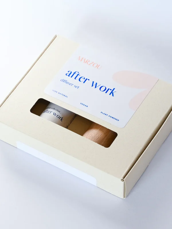 marzou after work diffuser set