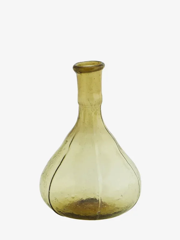 bolvaasje geel gerecycled glas madam stoltz